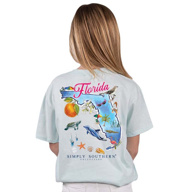States FL Simply Southern T-Shirt-Breeze