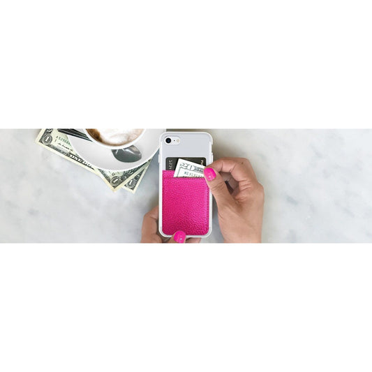 Faux Leather Phone Pocket