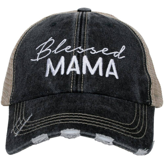 Blessed Mama Trucker Hat by Katydid