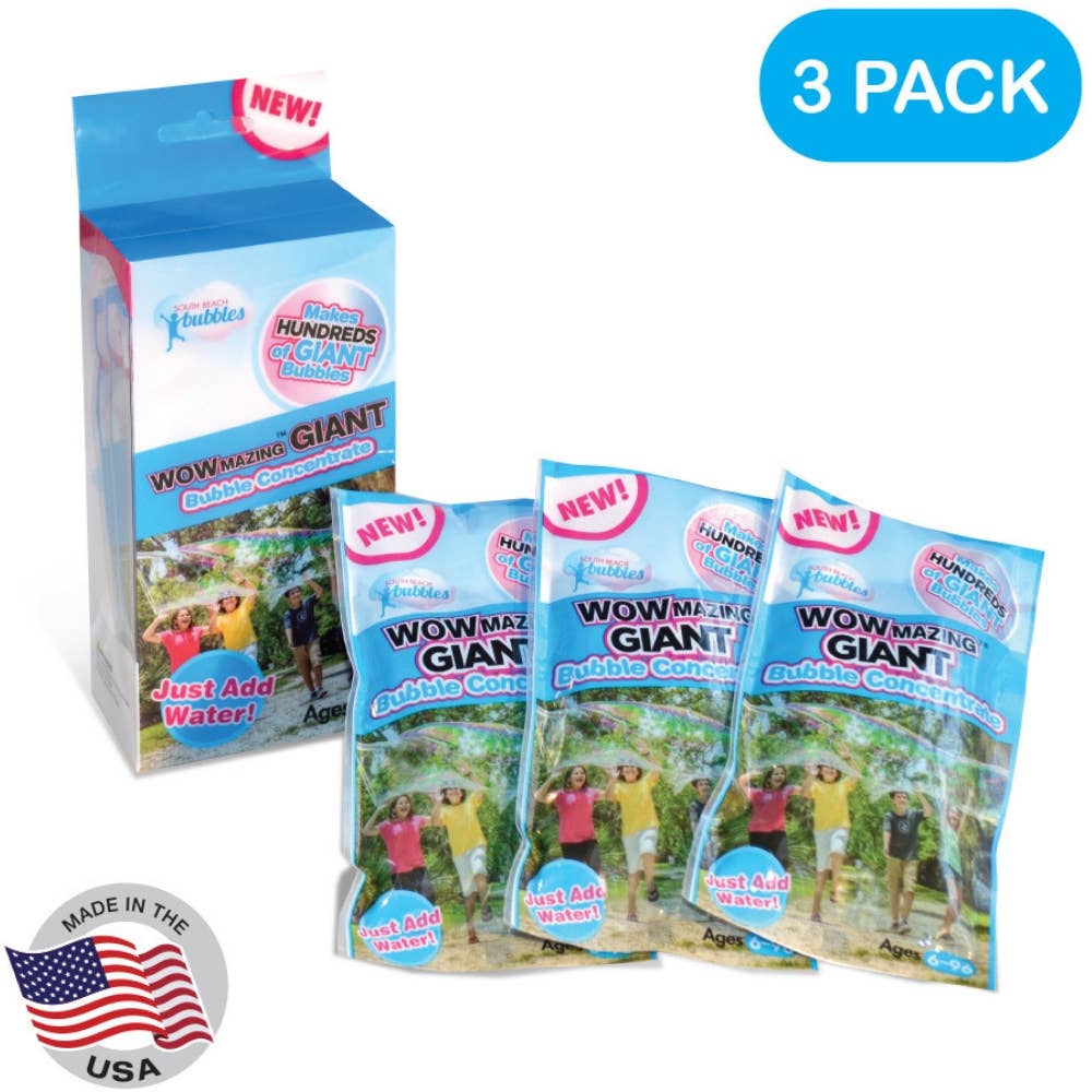 WOWmazing Giant Bubble Concentrate Refill-Just Add Water!