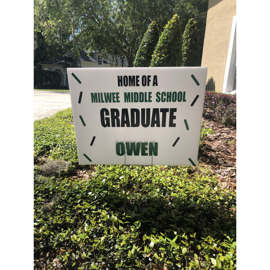 Personalized Yard Sign