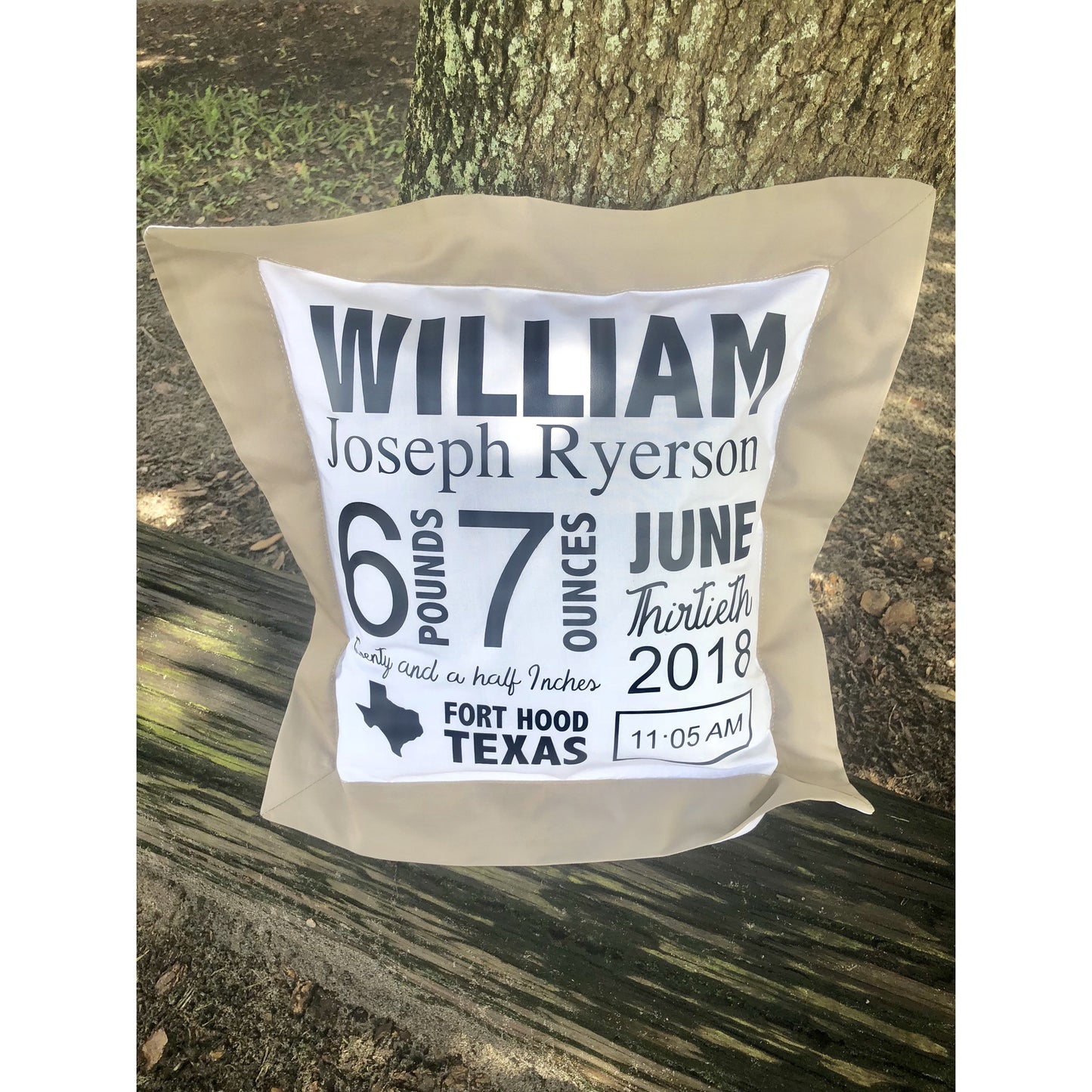 Personalized Baby Pillow