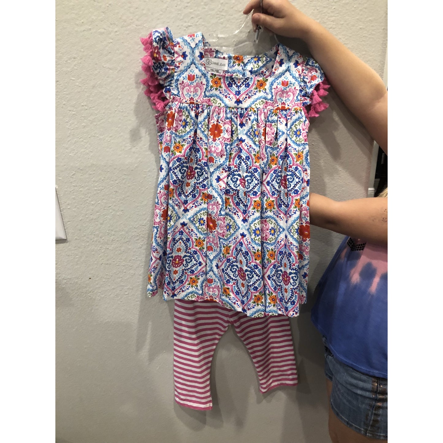 Floral. Pants Set
