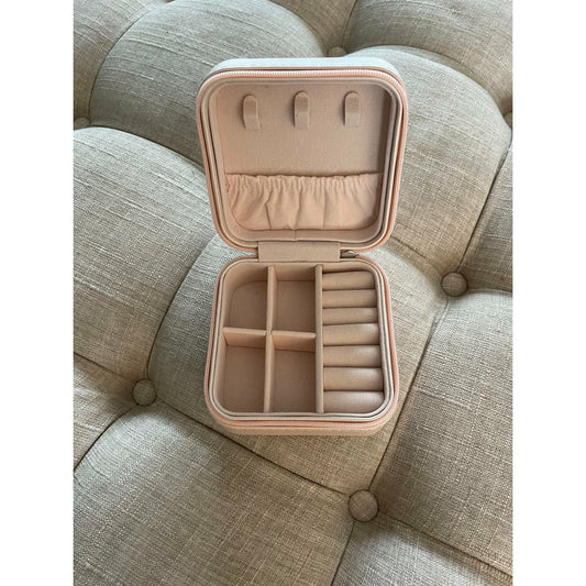 Personalized Travel Jewelry Case