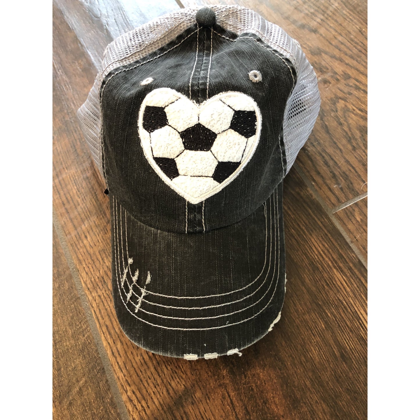 Monogrammed Sport Heart Hat