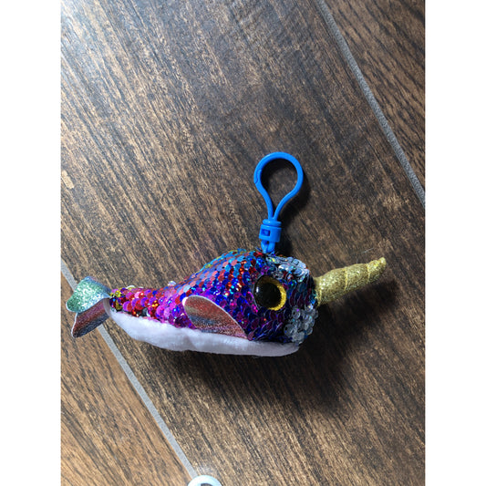 Flippable Beanie Boo Keychain