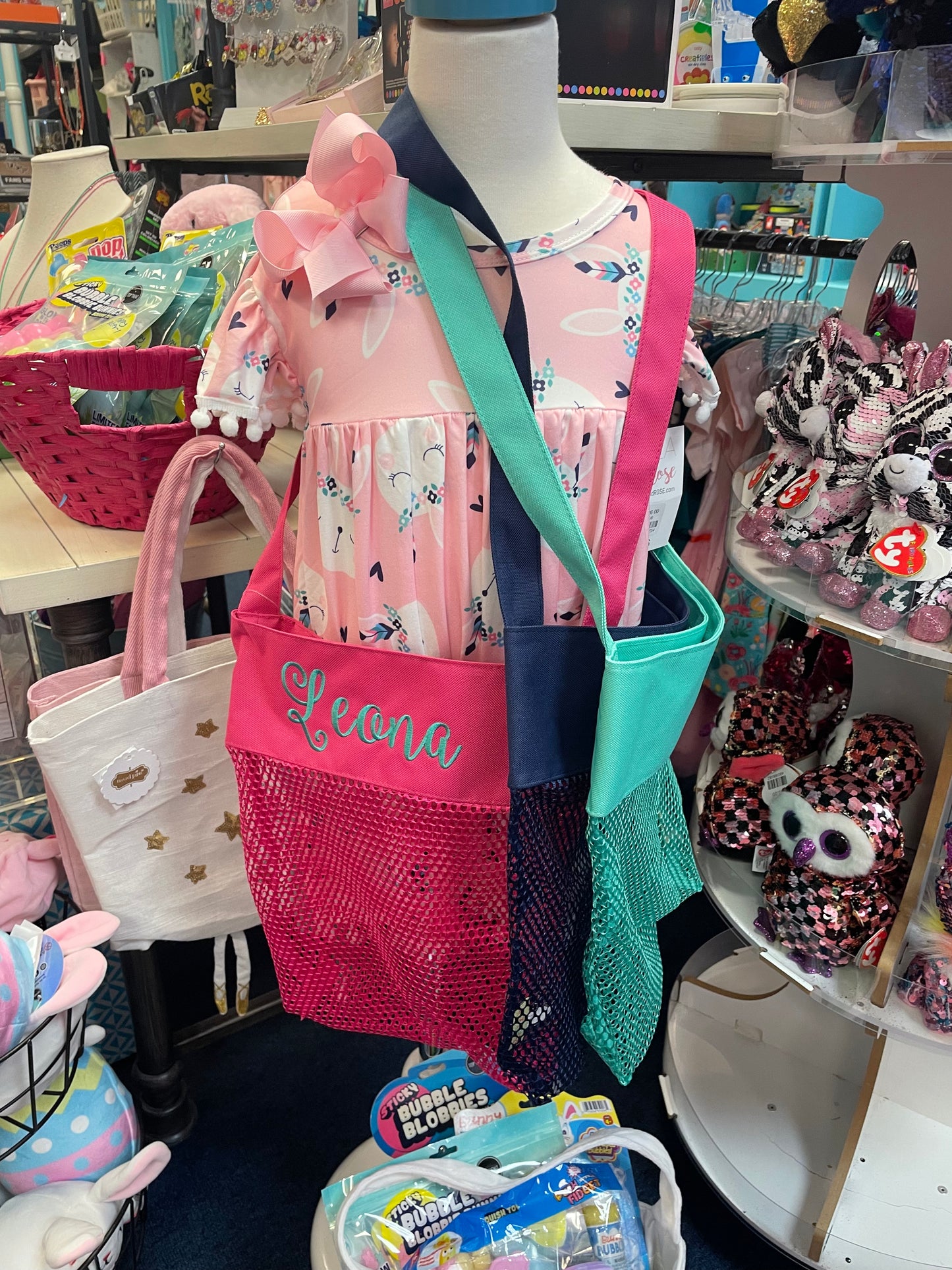 Personalized Mesh Tote