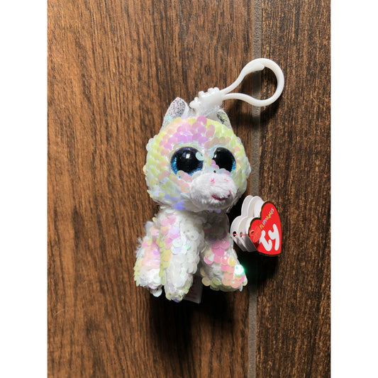 Flippable Beanie Boo Keychain
