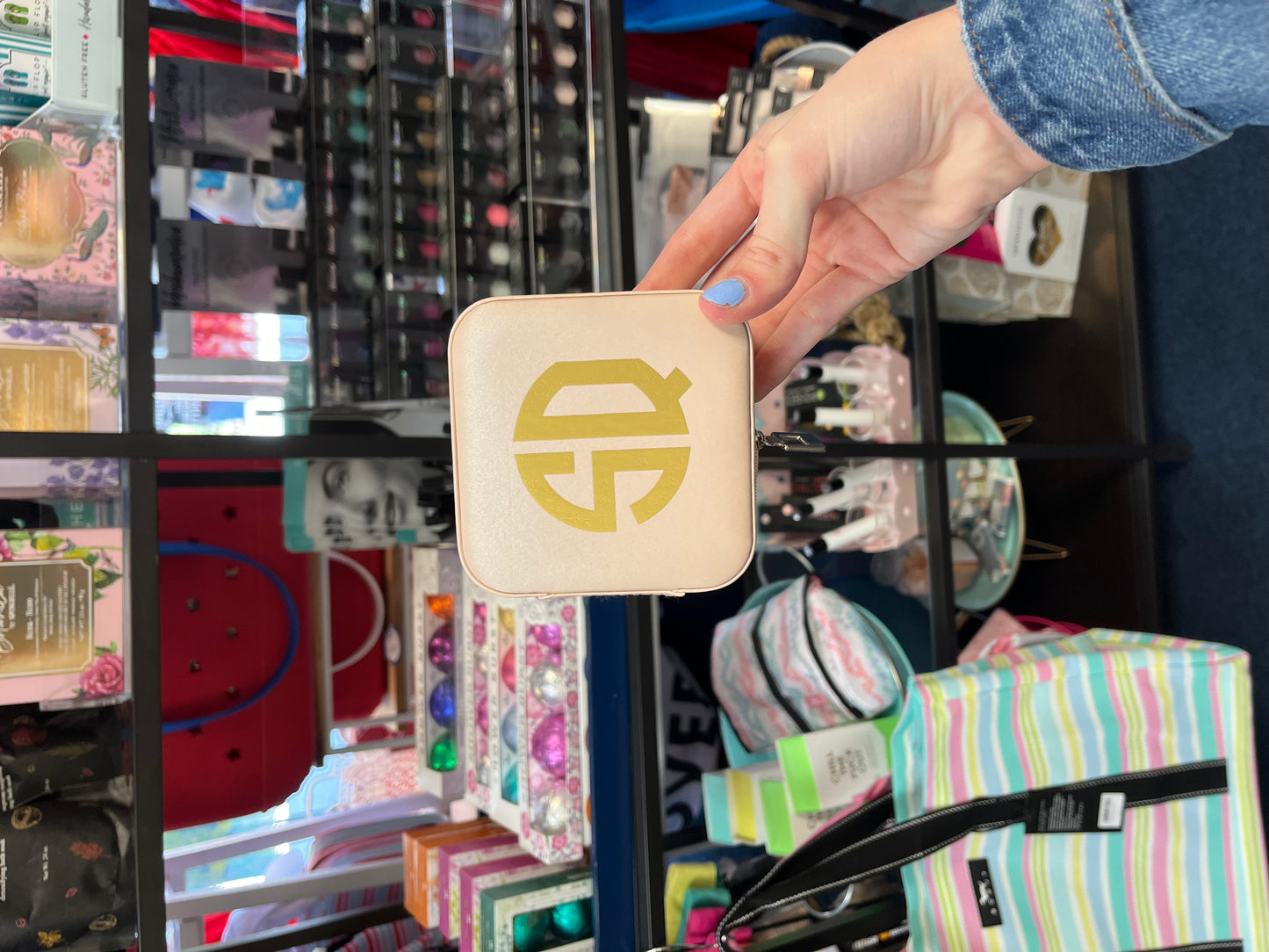 Personalized Travel Jewelry Case