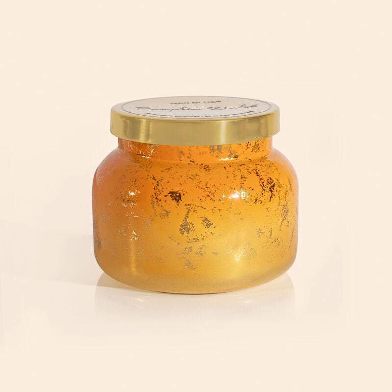 Capri Pumpkin Dulce Glimmer Oversized Jar