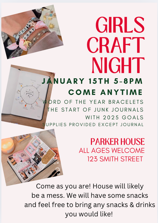 Girls Craft Night - January