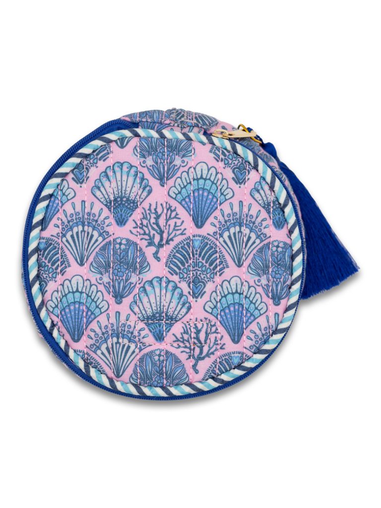 Simply Southern Quilted Tassel Round Bag