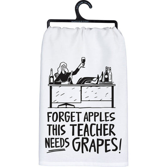 Forget Apples Teacher Kitchen Towel