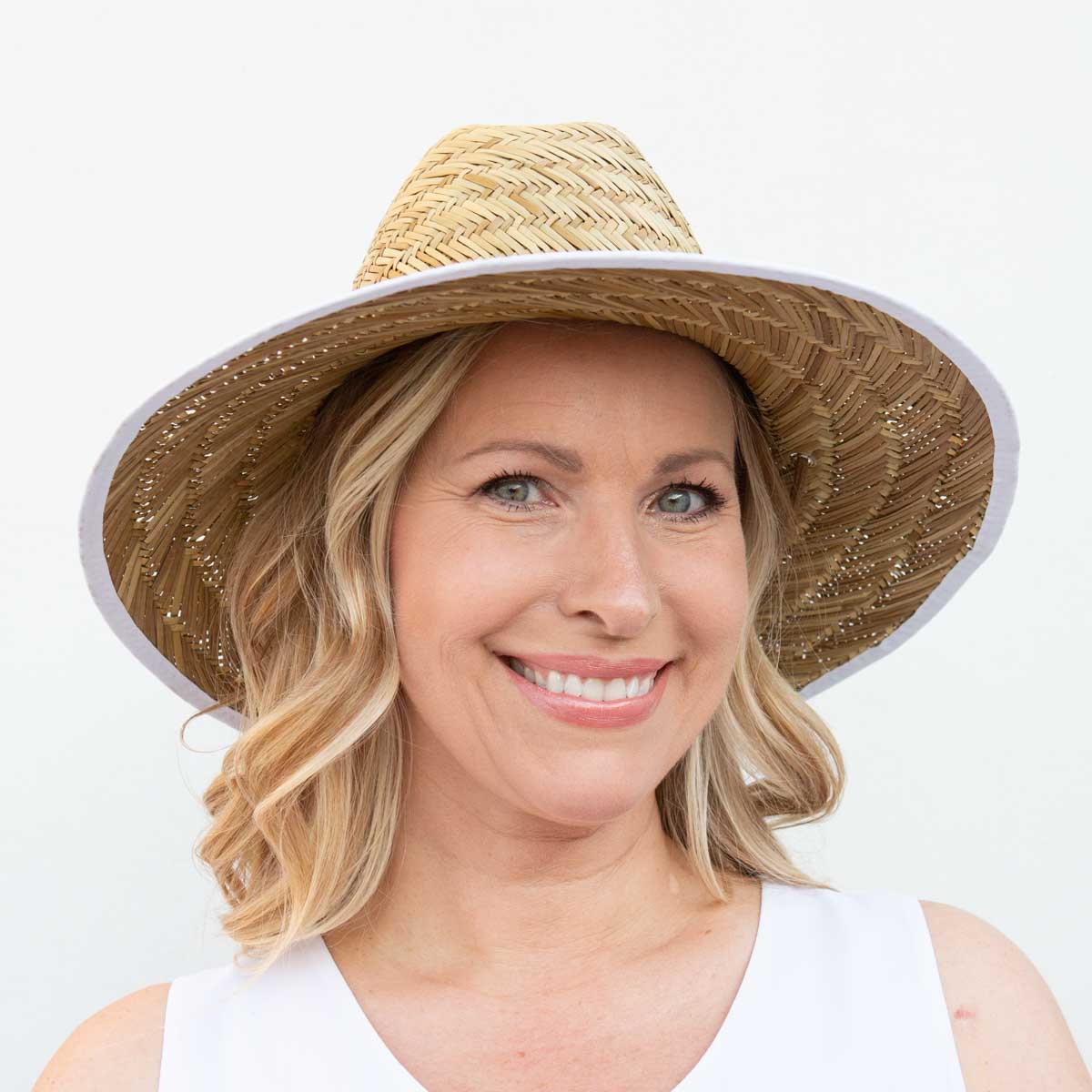 Havana Straw Sun Hat W/ Personalization