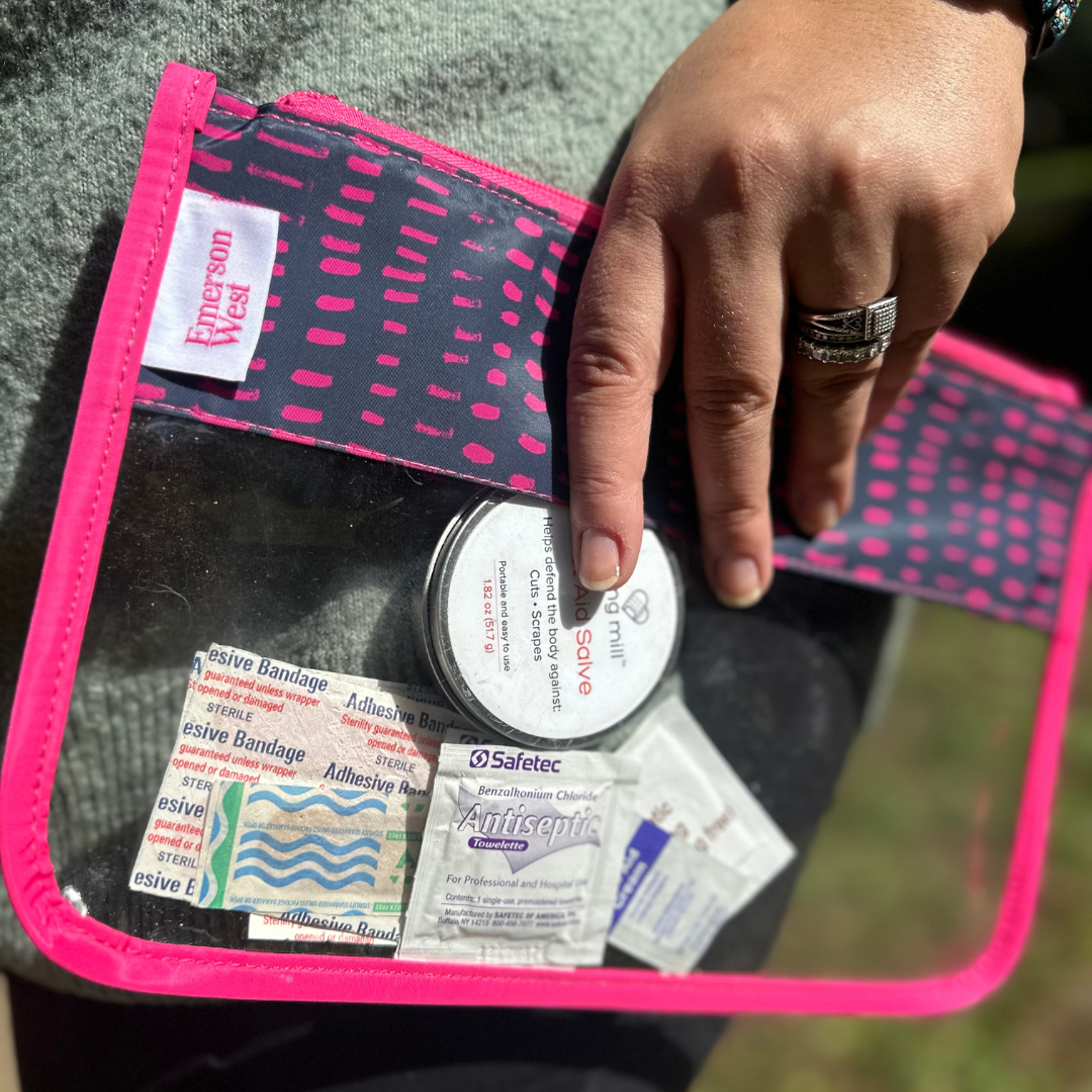 Perfect Pouch™ – Clear PVC Zippered Pouch with Personalization