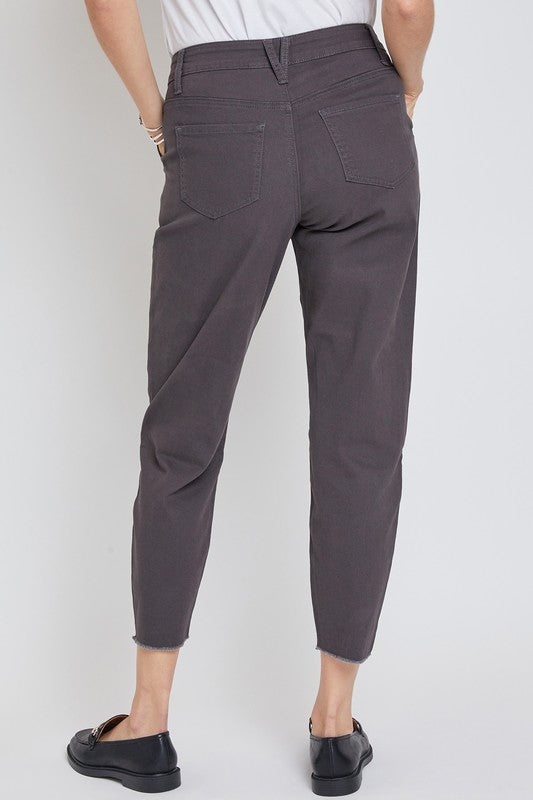 Pork Chop Pocket Pant w/ Dog Bite Hem-Charcoal