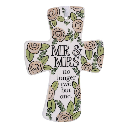 Mr. and Mrs. No Longer Two But One Cross