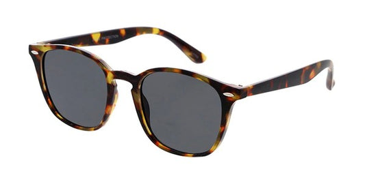 Round Plastic Frame Sunglasses