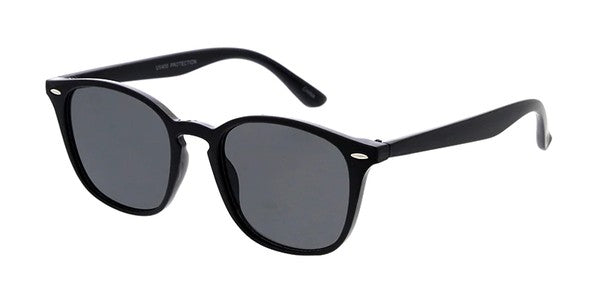 Round Plastic Frame Sunglasses