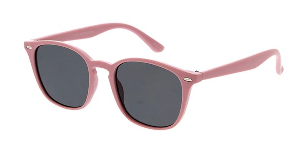 Round Plastic Frame Sunglasses