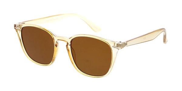 Round Plastic Frame Sunglasses