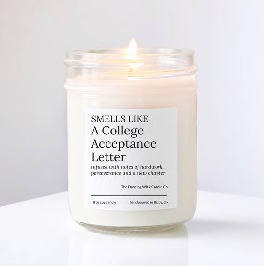 Smells like a College Acceptance Letter | Graduation Gift