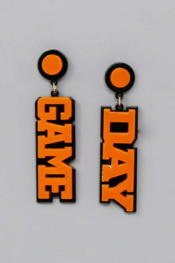 Game Day Acrylic Drop Earring