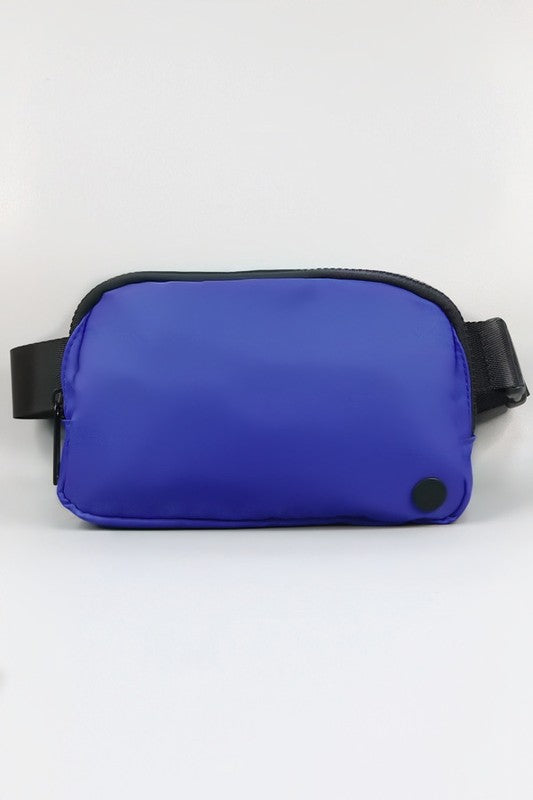 Solid Sporty Belt Bag