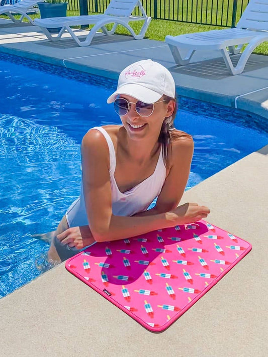Poolside Seating Mat™ – Swimsuit & Skin Protection