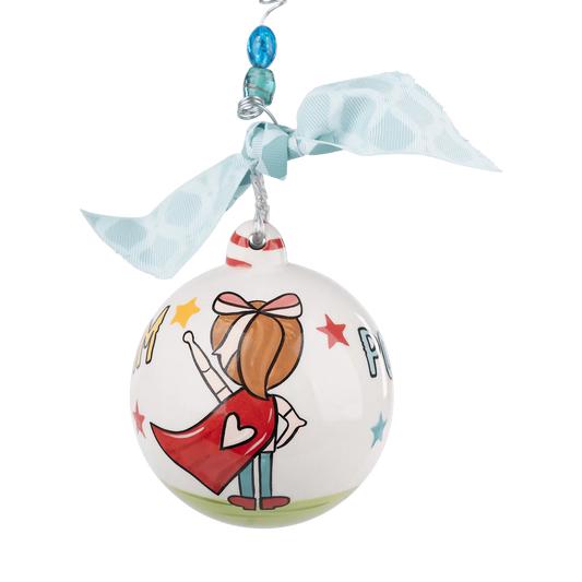 Super Girl Ornament