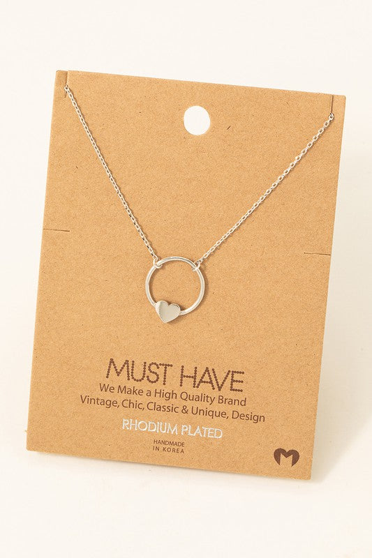 Heart Ring Must Have Necklace