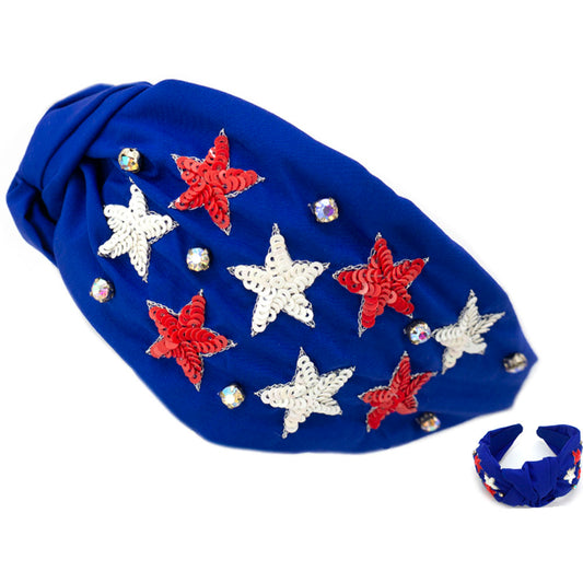 Sequin Star Headband