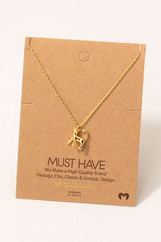 Cat Must Have Necklace