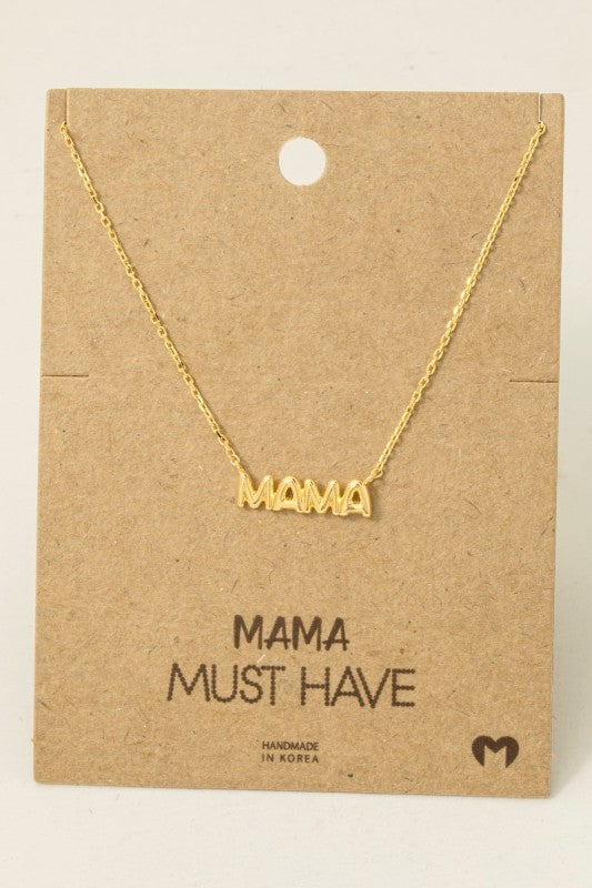 Mama Bubble Must Have Necklace