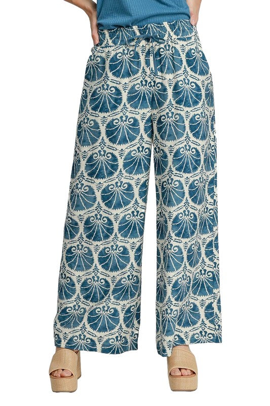 Medallion Pull On Pants
