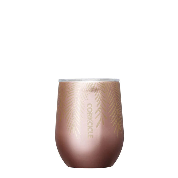 CORKCICLE  Cold Cup - Frosted Pines Rose Gold