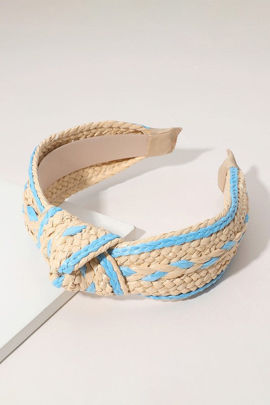 Raffia Striped Headband