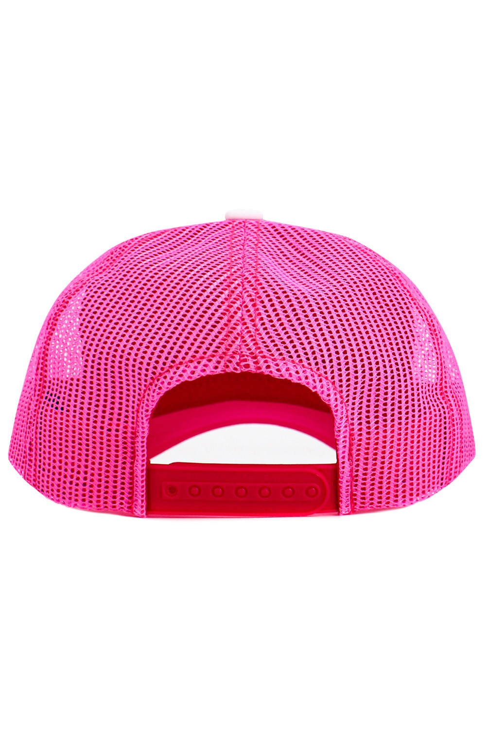 Salty Mesh Back Trucker Hat-Hot Pink