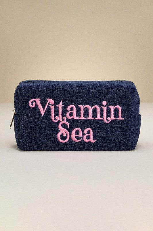 Terry Rectangle Zip Summer Bag