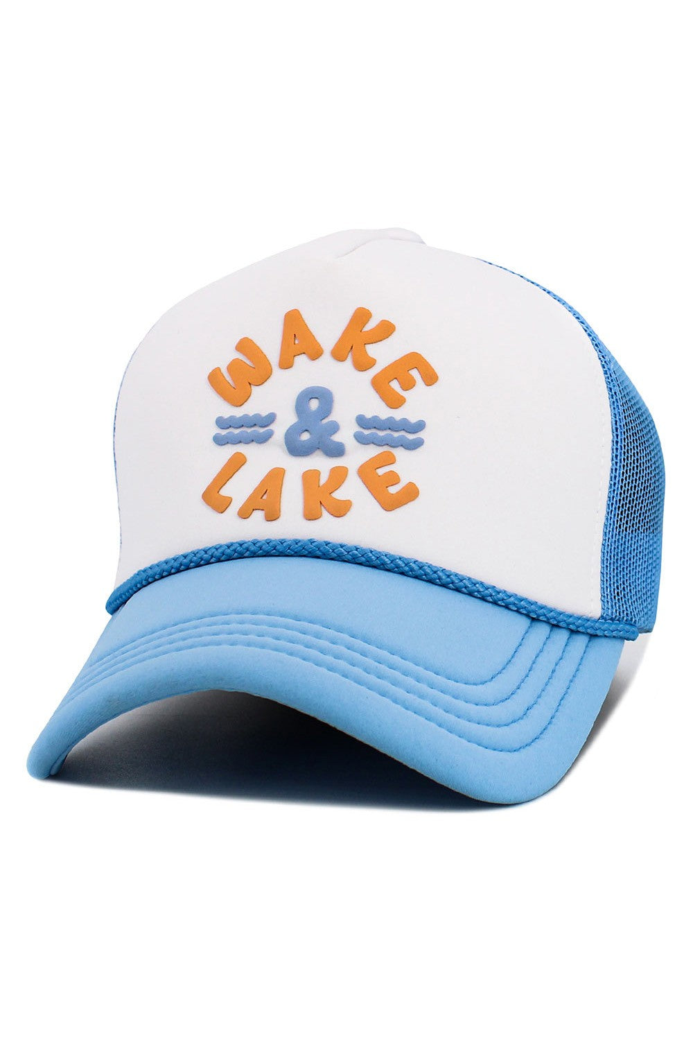 Wake & Lake Rope Detail Trucker Hat