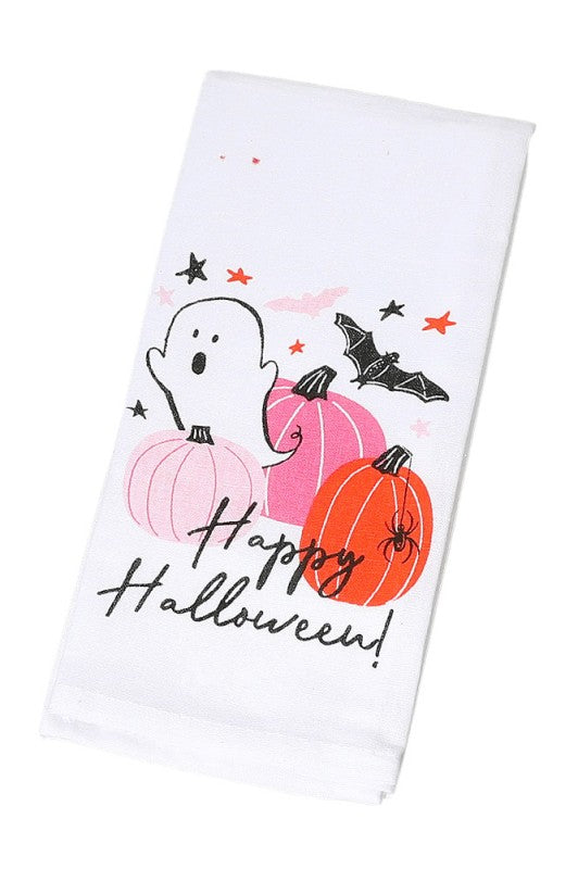 Happy Halloween Ghost Kitchen Towel