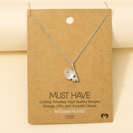 Baseball Theme Must Have Necklace