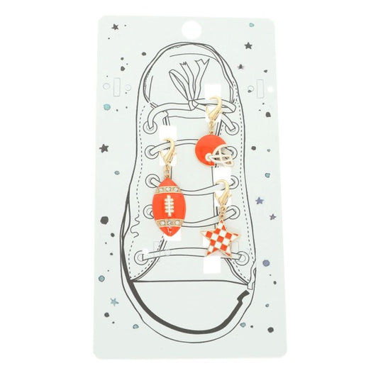 Gameday Enamel Shoe Charm Set
