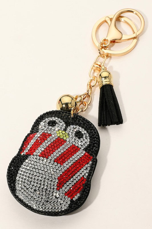Christmas Bling Bag Charm/Key Fob