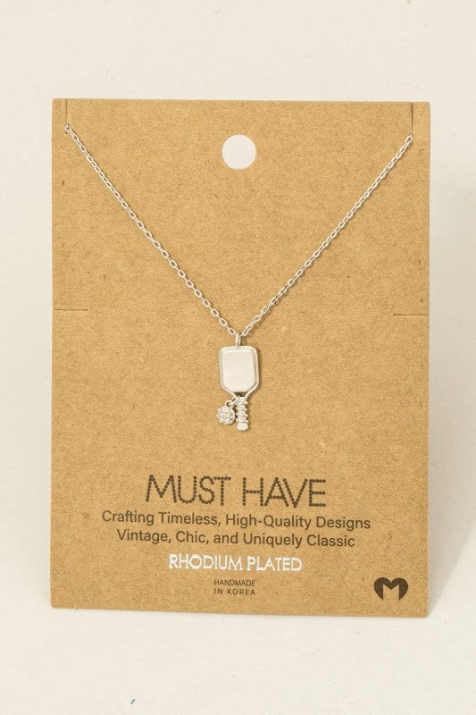 Pickleball Must Have Necklace