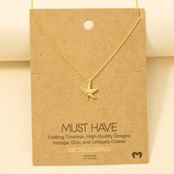 Starfish Must Have Necklace