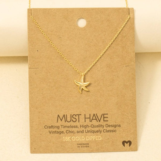 Starfish Must Have Necklace