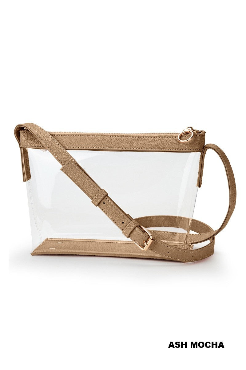 Clear Crossbody Shoulder Bag