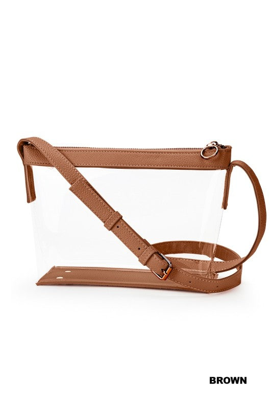 Clear Crossbody Shoulder Bag