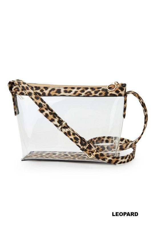 Clear Crossbody Shoulder Bag